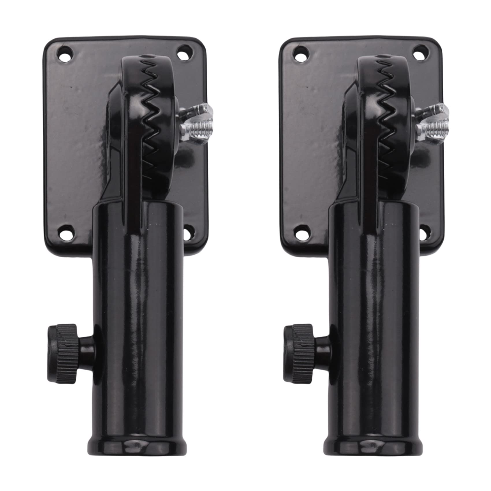 detee 2 in 1 Multifunctional Adjustable Flagpole Bracket Heavy Duty Aluminum All Weather Wind