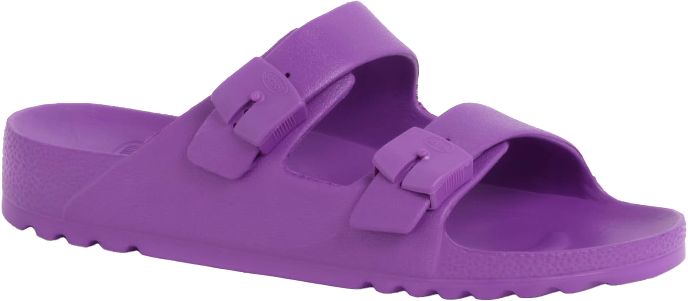 Scholl Bahia Flip-Flop Infradito Estive Donna – Viola, Taglia 38, Suola EVA Comoda E Leggera