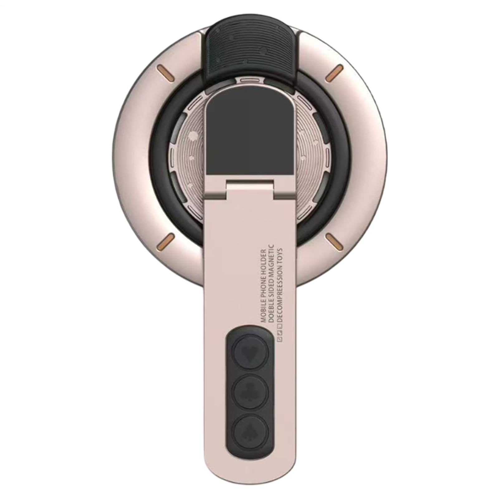 Anillo magnético para teléfono y soporte universal giratorio para coche 8