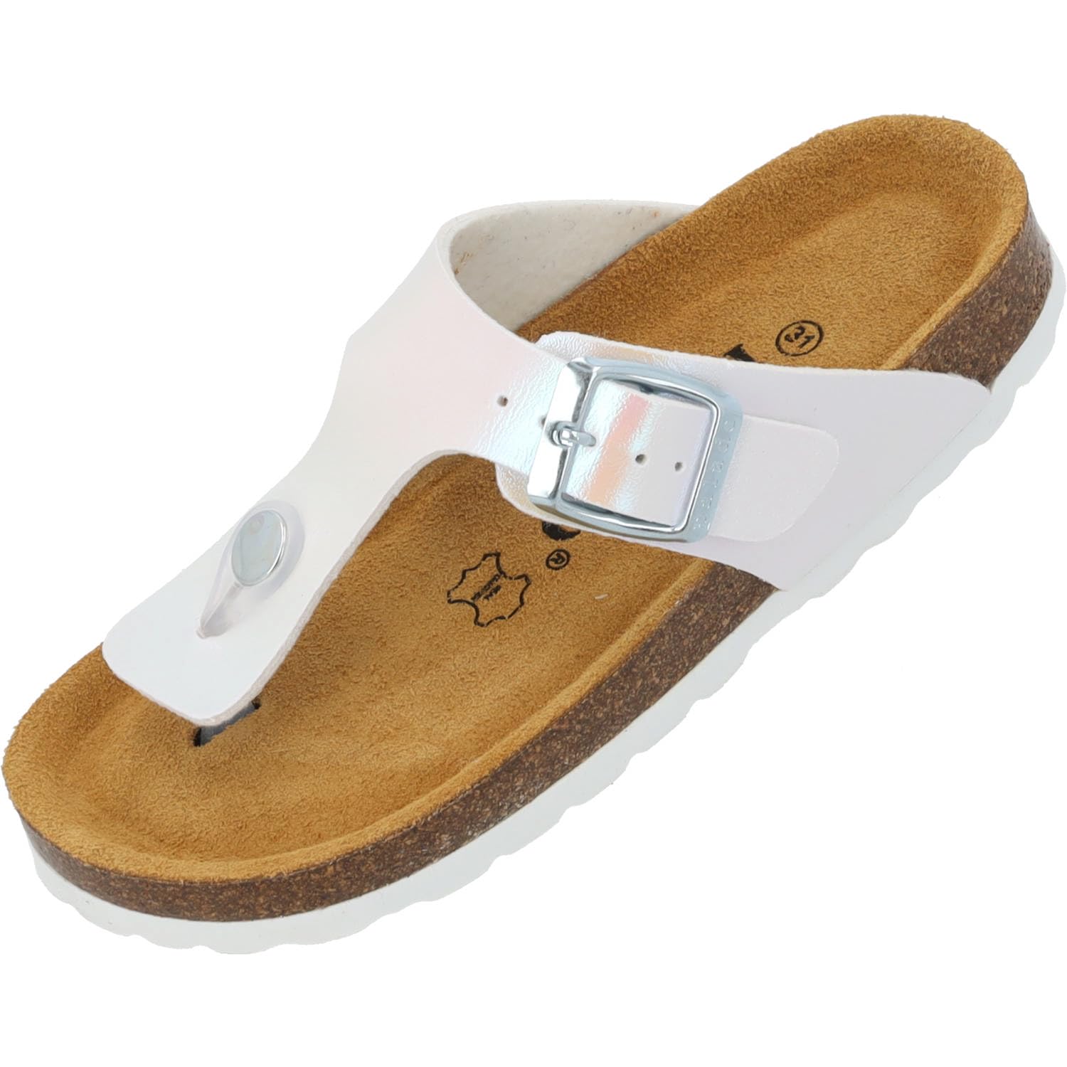 Palado Mädchen Zehentrenner Kids Kos G Keops – coole Pantoletten - bequeme Hausschuhe mit trendigen Farben - modische Sommerschuhe