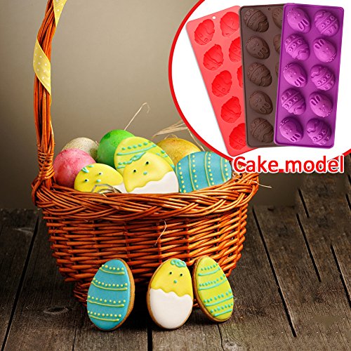 10-cavity silicone Bakeware cioccolato muffa DIY