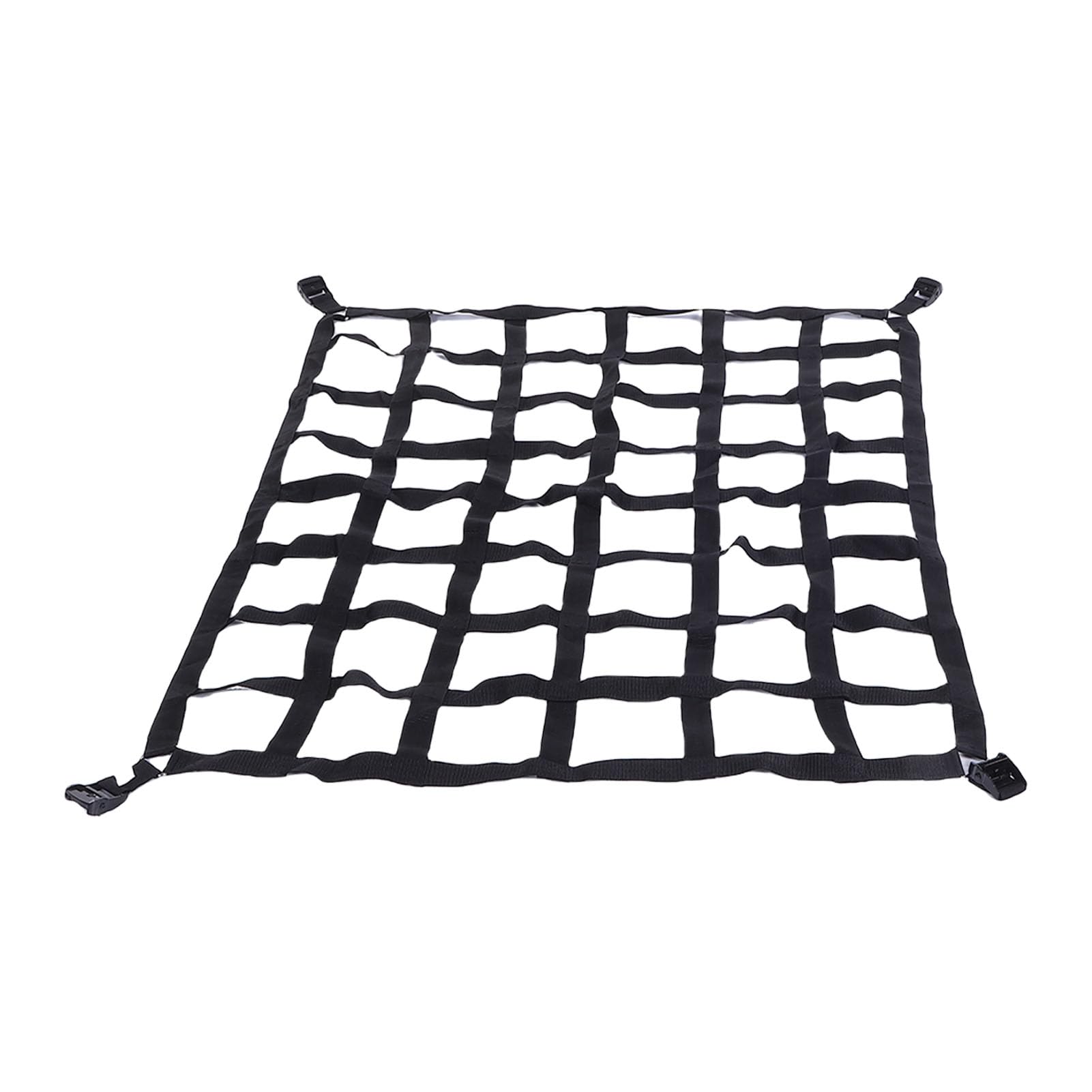 Pickup-Gepäcknetz, stark belastbar, verstellbar, multifunktional, robust, Dachträger-Gepäckkorbnetz mit S-Haken (50" x 42")