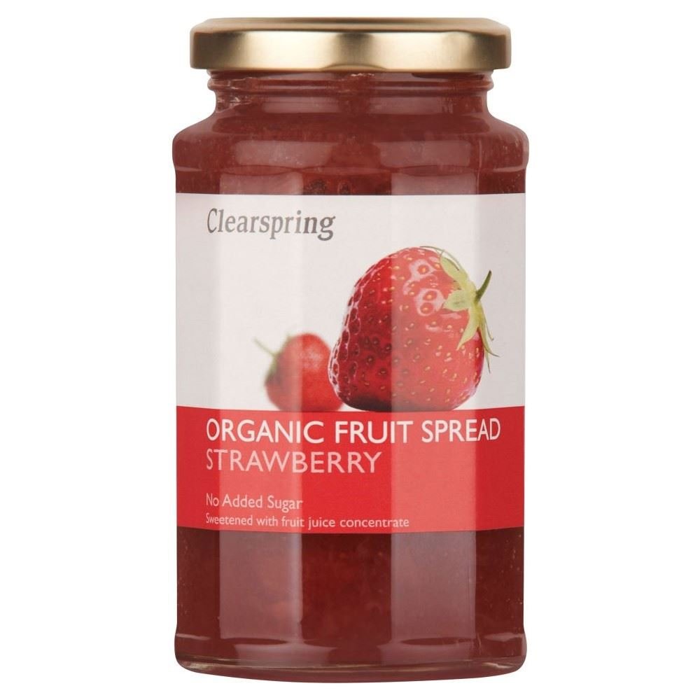 Clearspring Organic Fruit Fraise Spread (290g) - Paquet de 6