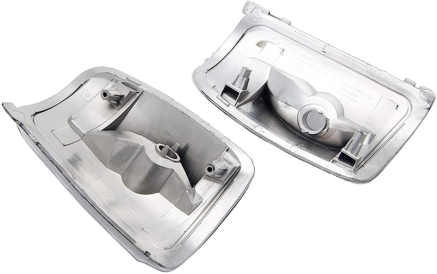 Side Mirror Indicator Light Covers Replacement for Ford Transit T150 250 350 2015 2016 2017 2018 2019 2020 2021 2022 2023 2024 2025 MK8, 1 Pair Left&Right