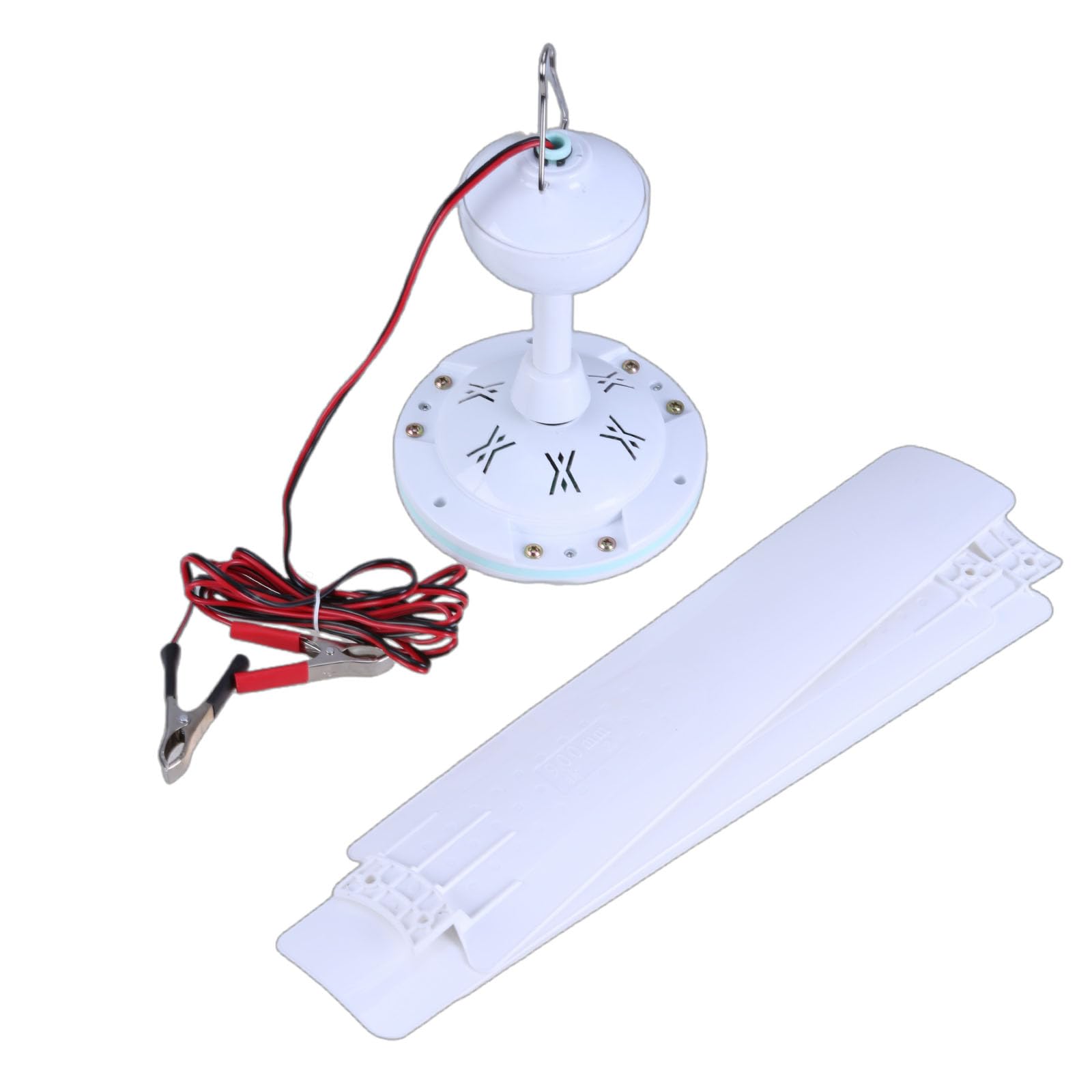 Amazon.co.jp: DC12V 天井吊りファン家庭用キャンプ扇風機天井