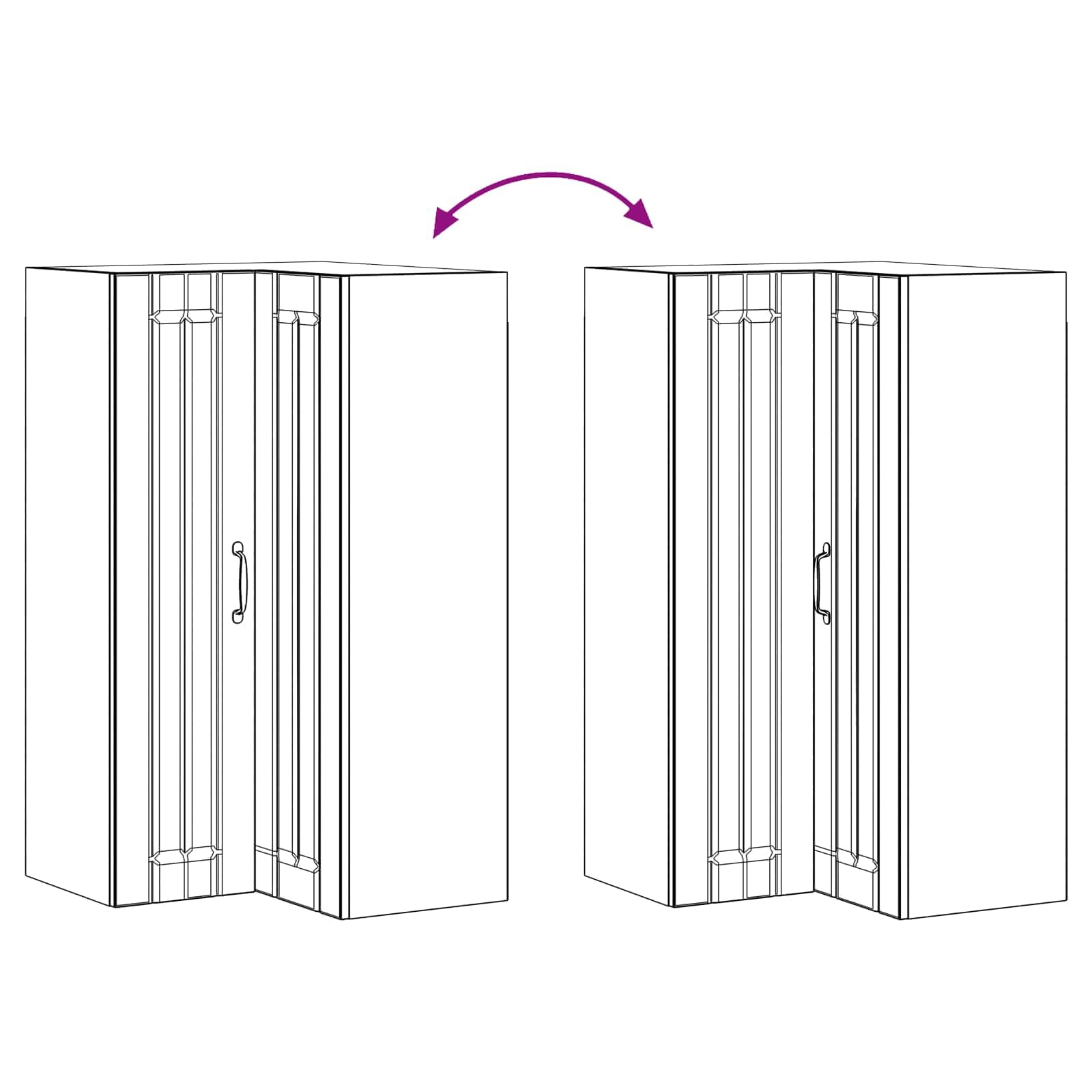 8-teilige Küchenzeile Lucca Schwarz Holzwerkstoff Einbauküche | Modernes Küchenschrank-Set für Küche und Esszimmer mit viel Stauraum, Glaselementen und verstellbaren Standfüßen.