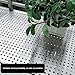 304 Stainless Steel Perforated Sheet, Metal Mesh Screen Panel, 10mm Hole Diameter, Leak-Proof Window Pads, Durable, Rust-Resistant, 65x100cm for Home & Industrial Use
