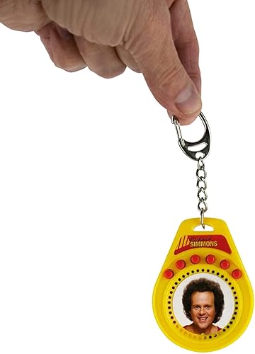 Miniatura 3 de Worlds Coolest Richard Simmons - Llavero parlante amarillo talla S