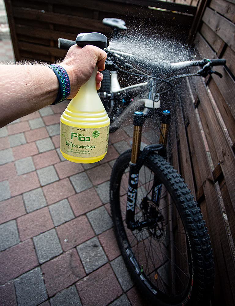 DR. WACK F100 Bio środek czyszczący do rowerów 750 ml – środek czyszczący do całego roweru – ekologiczny środek do pielęgnacji rowerów – spray do czyszczenia biodegradowalny i nie uszkadza materiału –