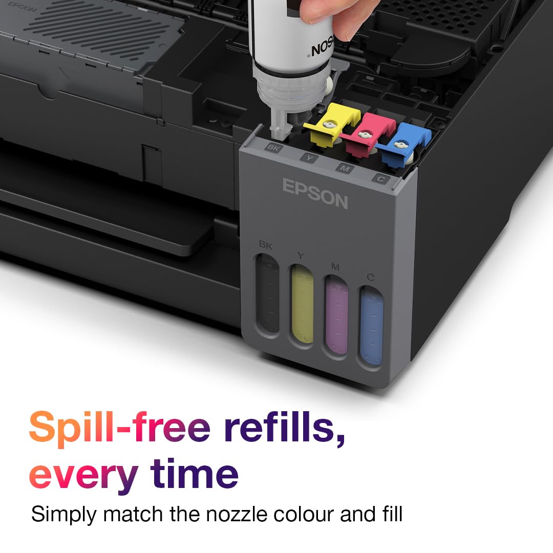 Epson EcoTank L3360 (New Launch) WiFi All-in-One InkTank A4 Colour Printer, Scanner, Copier for Home & Office, 5760x1440dpi Resolution, with LCD Screen and Mobile Printing Feature — Amazon image 7