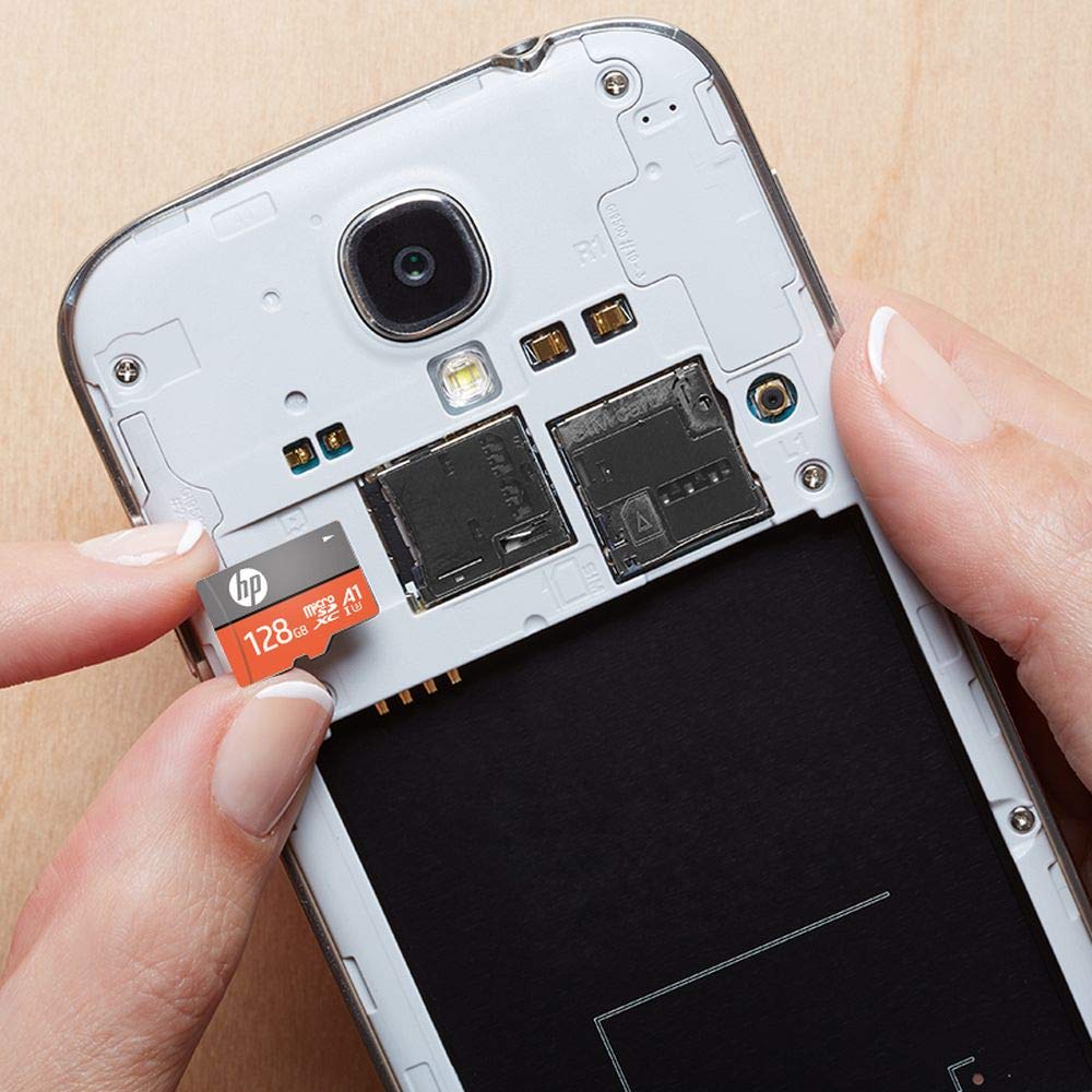 Scheda Di Memoria 128GB Micro SDXC U3 A1 V30 4K, Fino a 100Mb/S, Alta Velocità