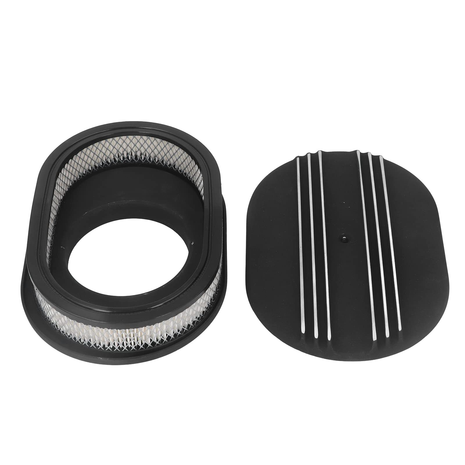 Walmeck Luftfilter für Hot Rods, Aluminiumlegierung,11,81 x8,3 x2,8 Zol | Hochleistungsfähiger Luftfilter, passend für Holley, Demon, langlebig, waschbar, vielseitig einsetzbar