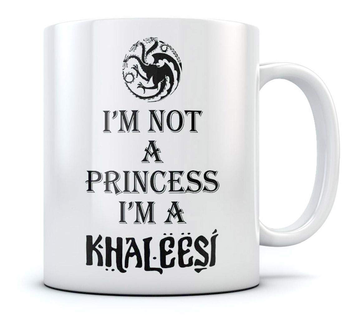 Spoil Your Wall Khaleesi - Game of Thrones Printed Ceramic Coffee Mug 325ml, Perfect Gifting