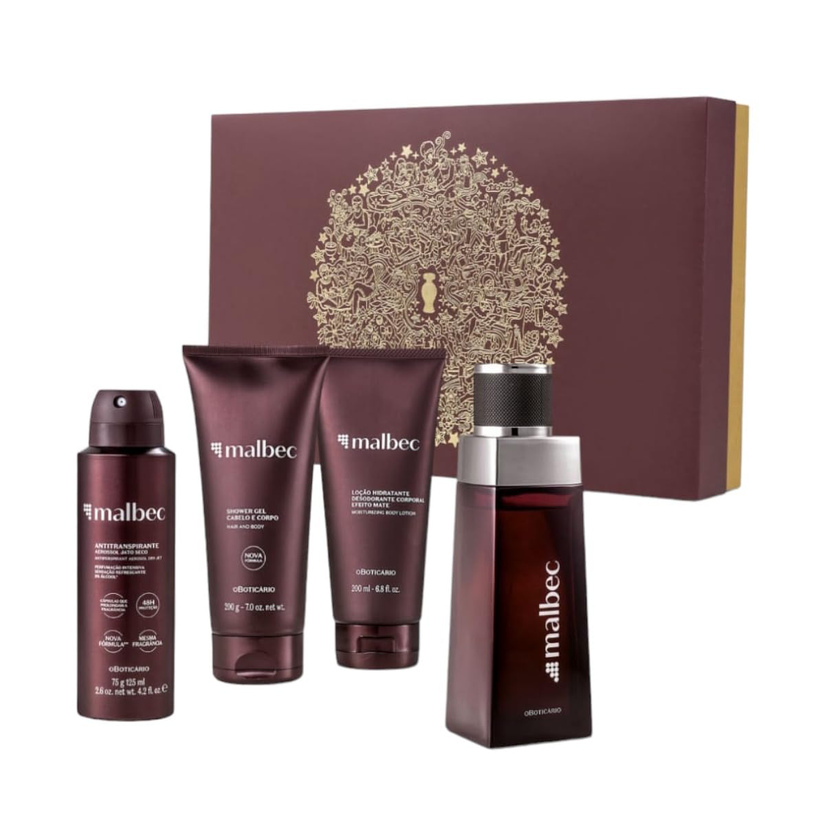 Kit Presente Malbec O Boticário | Amazon.com.br