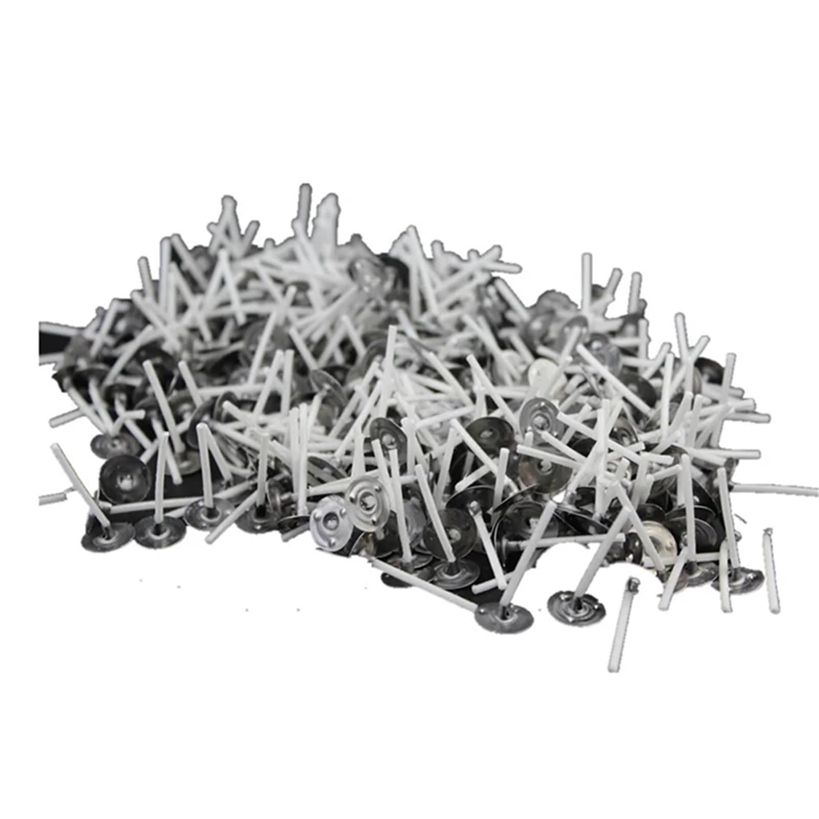 Kerzendocht 500 Teile/los Kerzendochte 1 Zoll Low Smoke Docht Mit Metalllaschen Teelicht