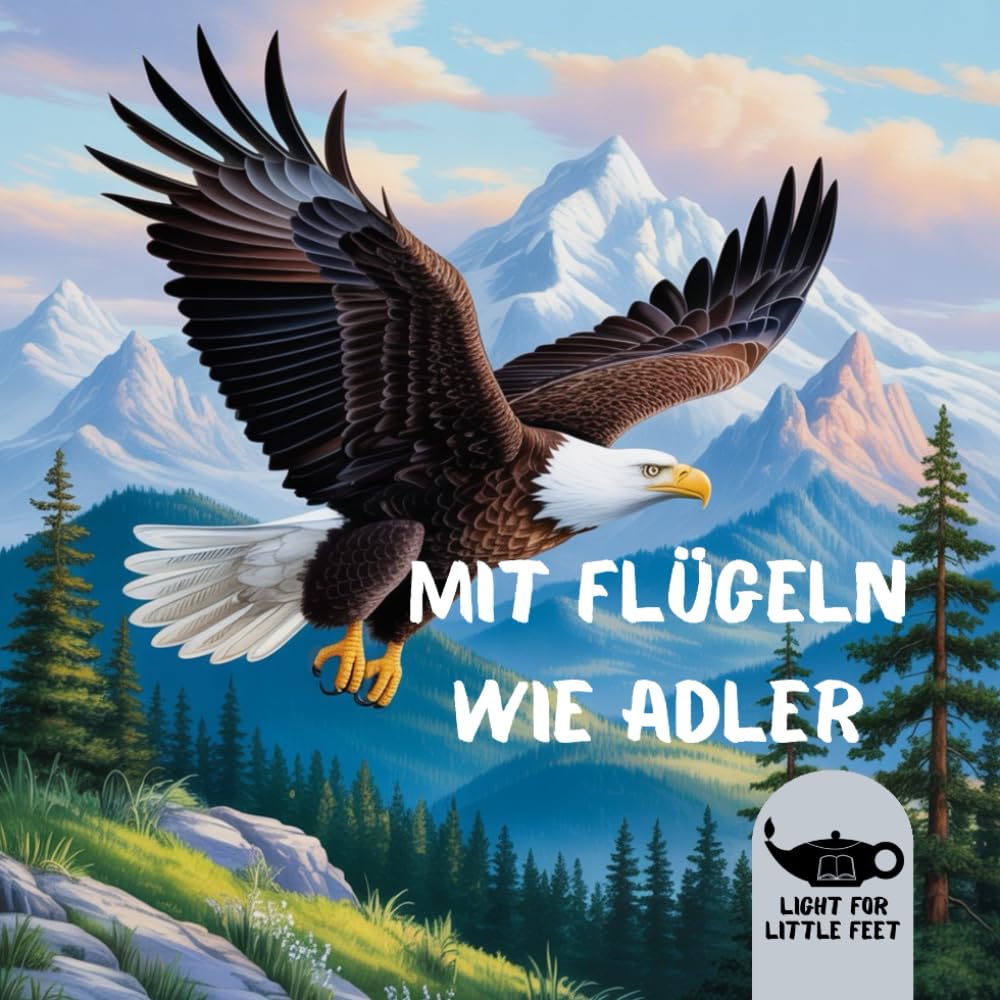 Mit Flügeln wie Adler: Jesaja 40 Verse 25-31 (Bilderbücher über Passagen der Bibel für Kinder)