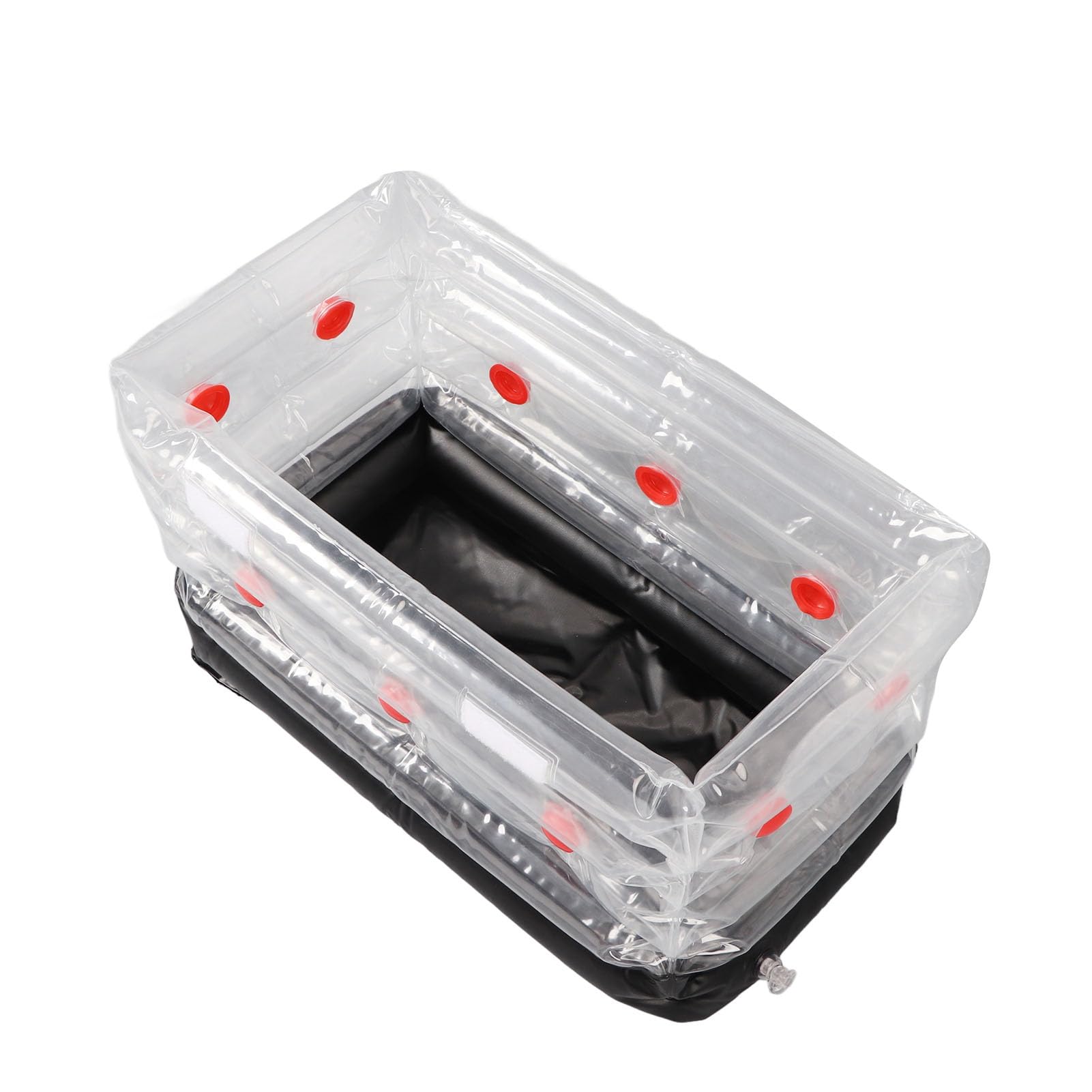 Mxzzand Kit Monotub Champignon for Durable Carré Pratique Petit Kit Monotub Champignon Gonflable Conception De Trou De Vidange pour La Plantation De Champignons