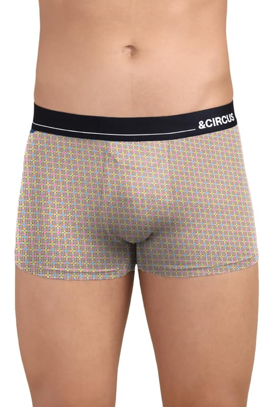 Image of &Circus Men's Puresoft Beechwood Modal Trunk | Mens Underwear Innerwear Men Gym Underwear for Men