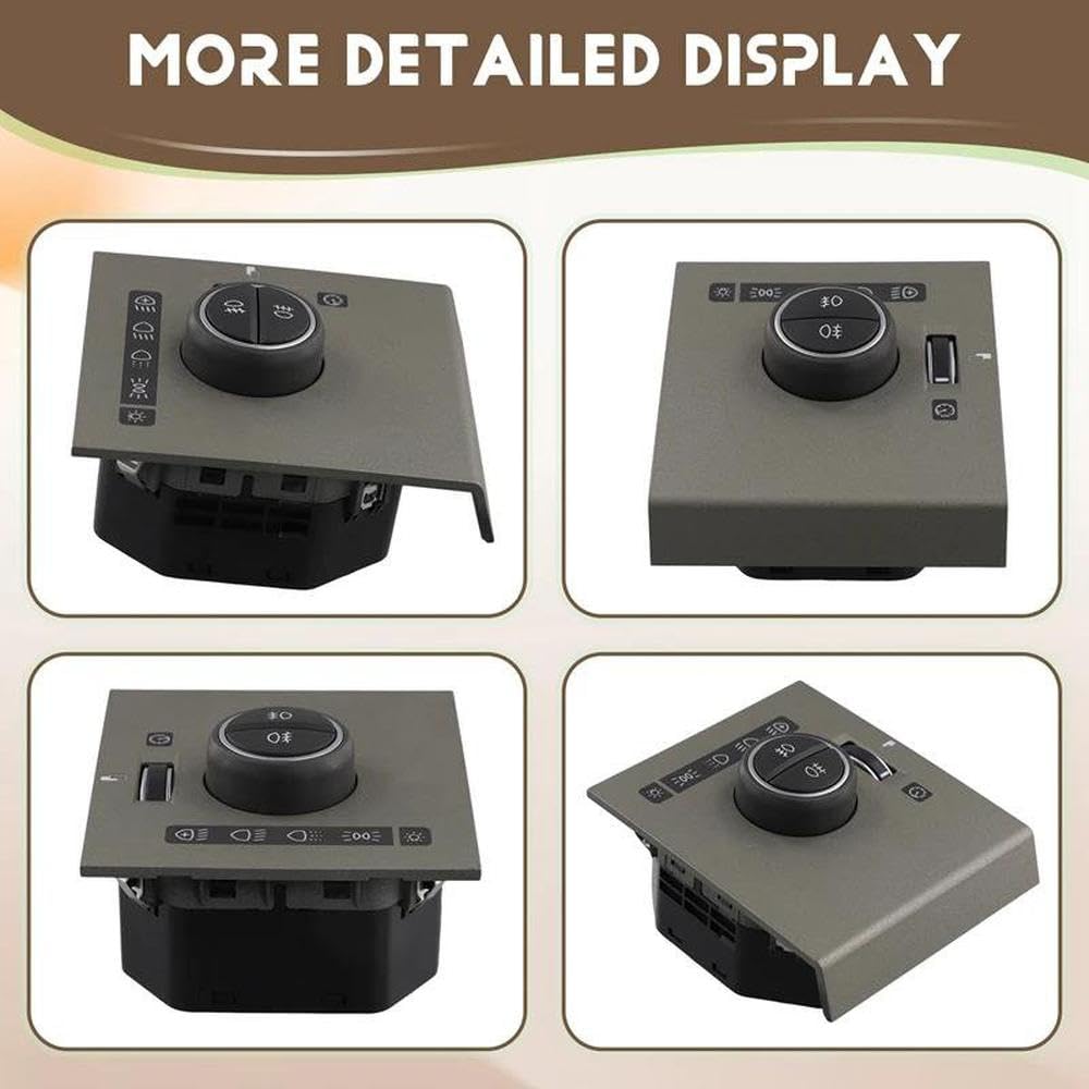 Accesorios Interruptor De Control De La Perilla del Faro 22157722 para Camión Volvo