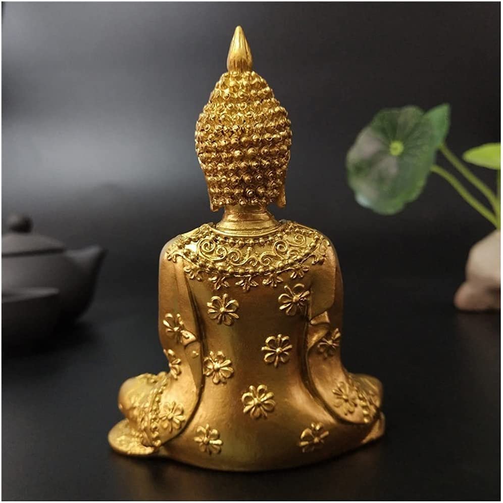 Statua Buddy/Budda Statuetka,Tajskie hinduskie posągi buddy do medytacji, dekoracje do przydomowego ogrodu Posągi Feng Shui, ozdoby do rękodzieła domowego