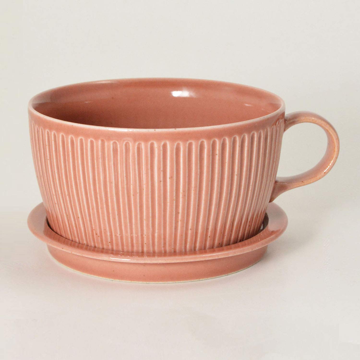 Amazon｜波佐見焼 蓋付 スープカップ 赤灰｜湯呑み オンライン通販