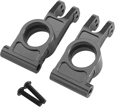 Compatible with MJX for Hyper Go 7303 7304 1/7 C5 RC Car Upgrade Modification Accessories Parts Rear Wheel Hub Set RC AssortmentBlack