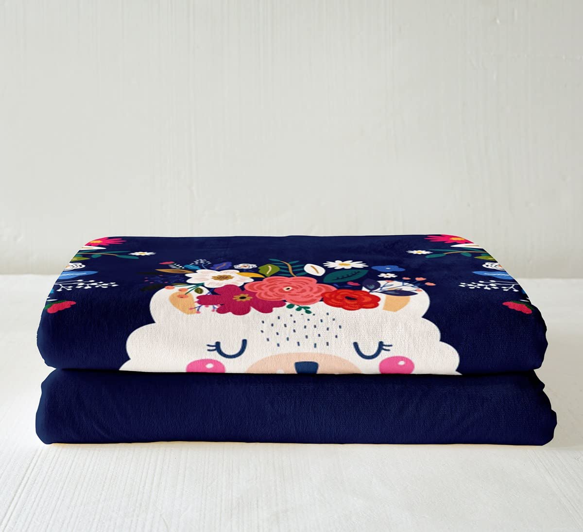Manfei Coperta in pile morbido e traspirante (101 x 127 cm