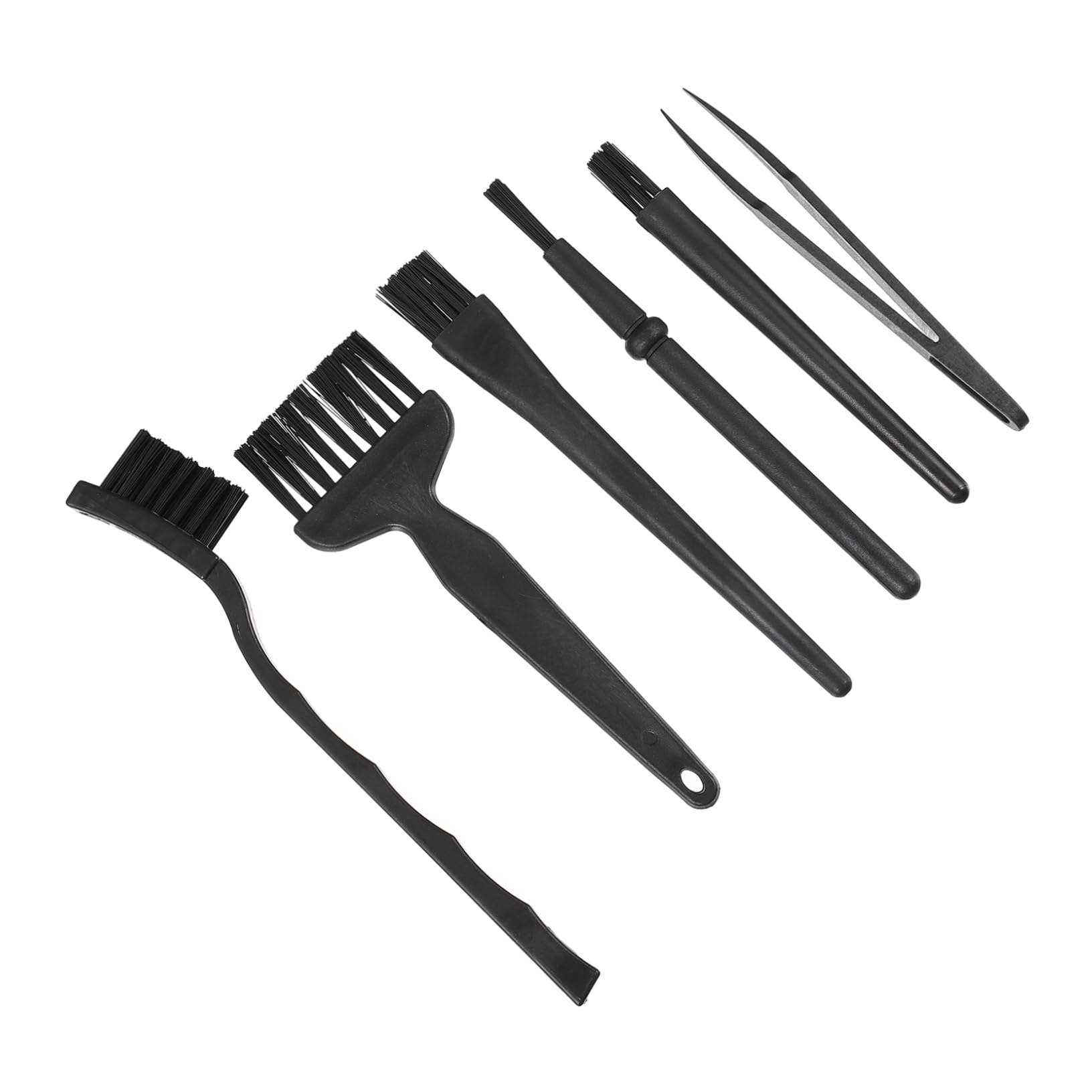 LIFKICH Cleaning Brush Set Electronic Cleaning Kit Keyboard Brush Window Cleaner Brochas para Limpiar Cleaning Car Kit Screen Cleaner Car Cleaning Brush Camera Cleaner PVC Black