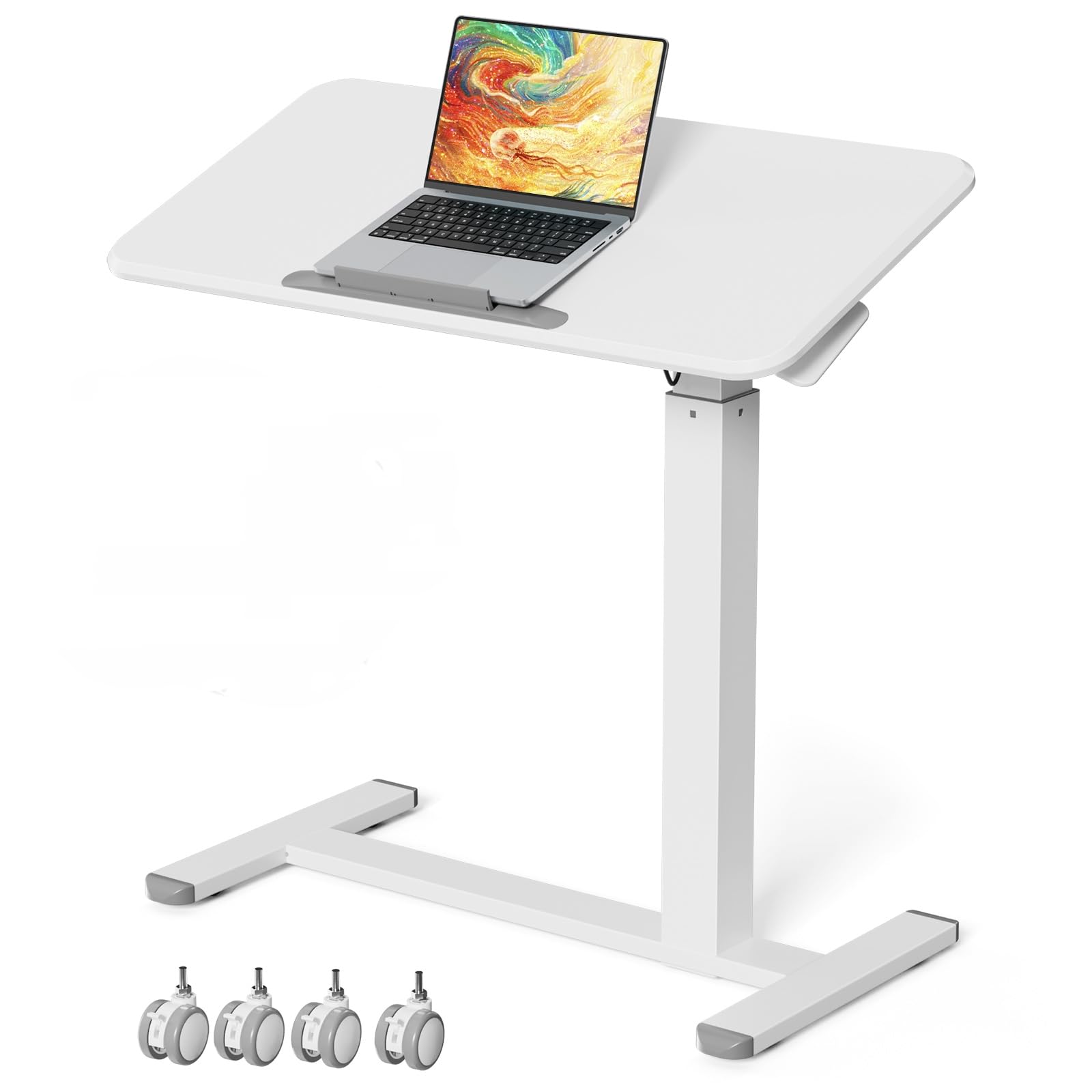 Amazon.com: JYLH JOYSEEKER Mobile Standing Desk, Height Adjustable