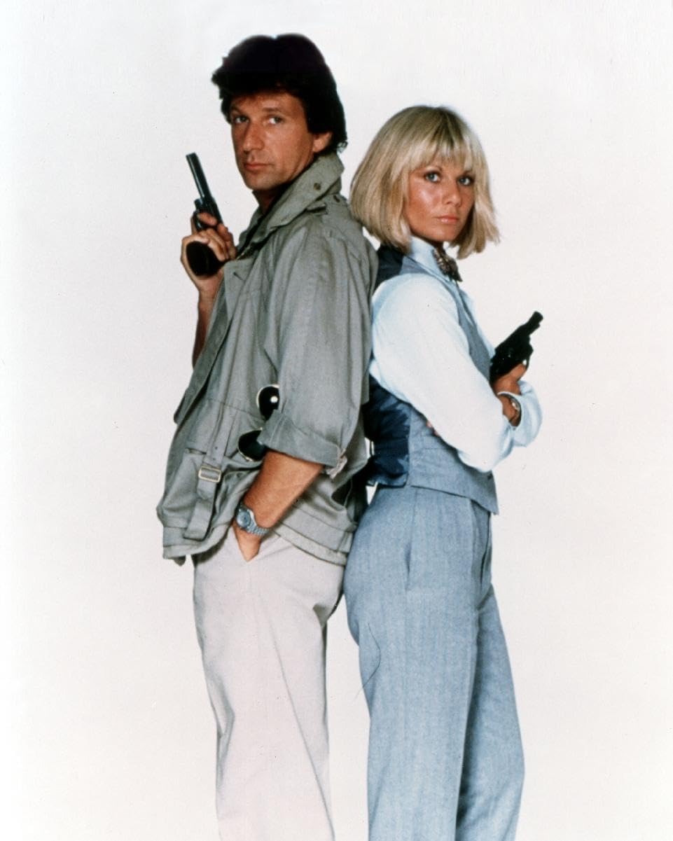 Worldphotographs Dempsey And Makepeace (Tv) Michael Brandon, Glynis Barber 10X8 Photo