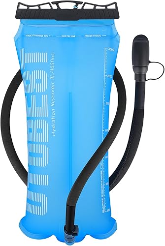 Miniatura 8 de Vejiga de hidratación, vejiga de agua de TPU, bolsa de agua para mochila de senderismo, sin BPA, apertura amplia, a prueba de fugas, depósito de