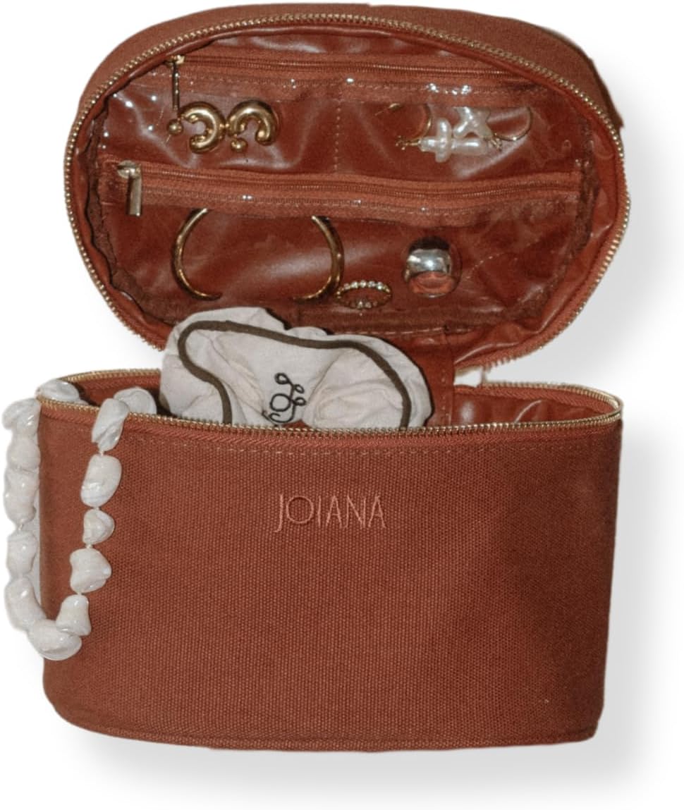JOIANA | Travel Jewelry Organizer & Makeup Bag