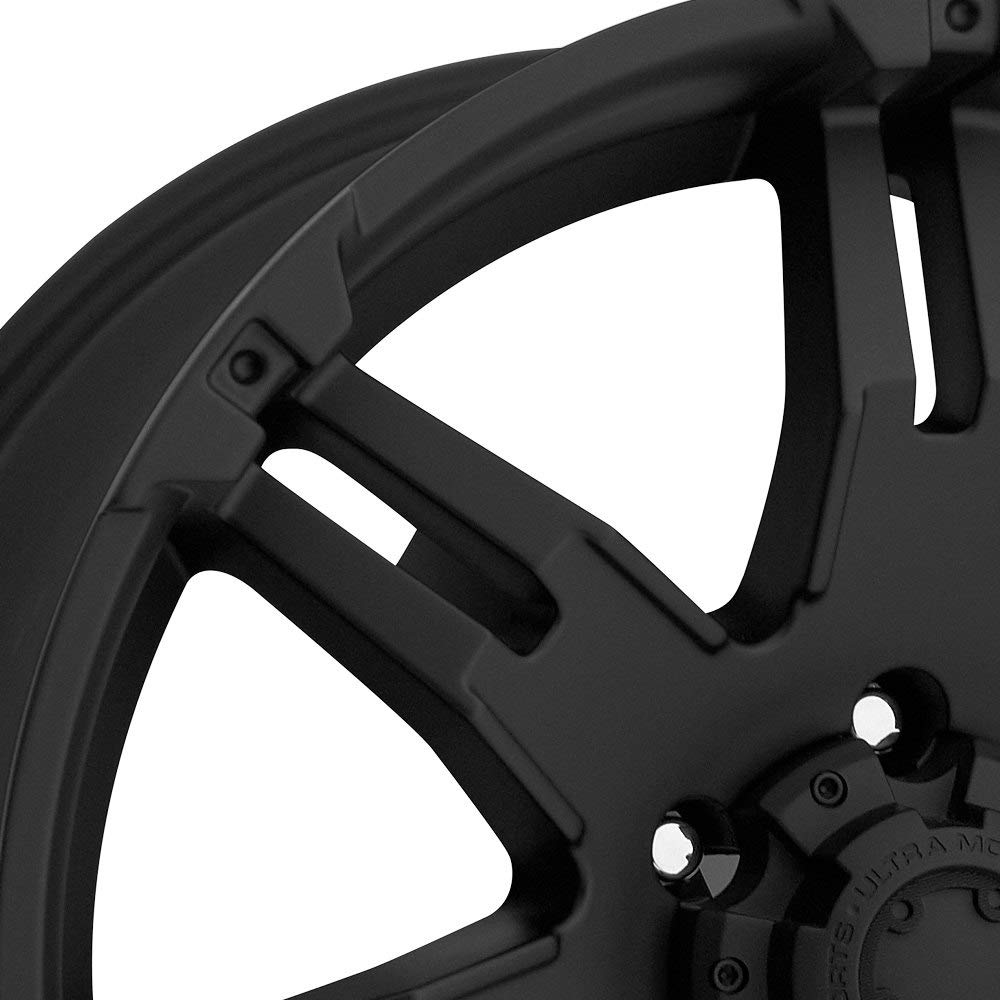 Amazon.com: Ultra Wheel 238B Gauntlet Black Wheel (17x9