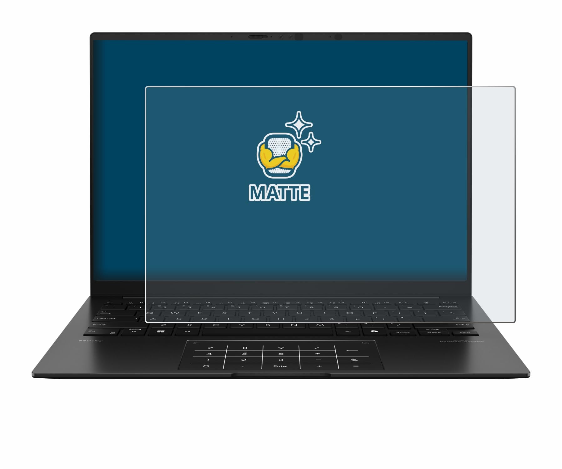 brotect Pellicola Protettiva Opaca per ASUS ZenBook 14 OLED UM3406 Pellicola Protettiva Anti-Riflesso