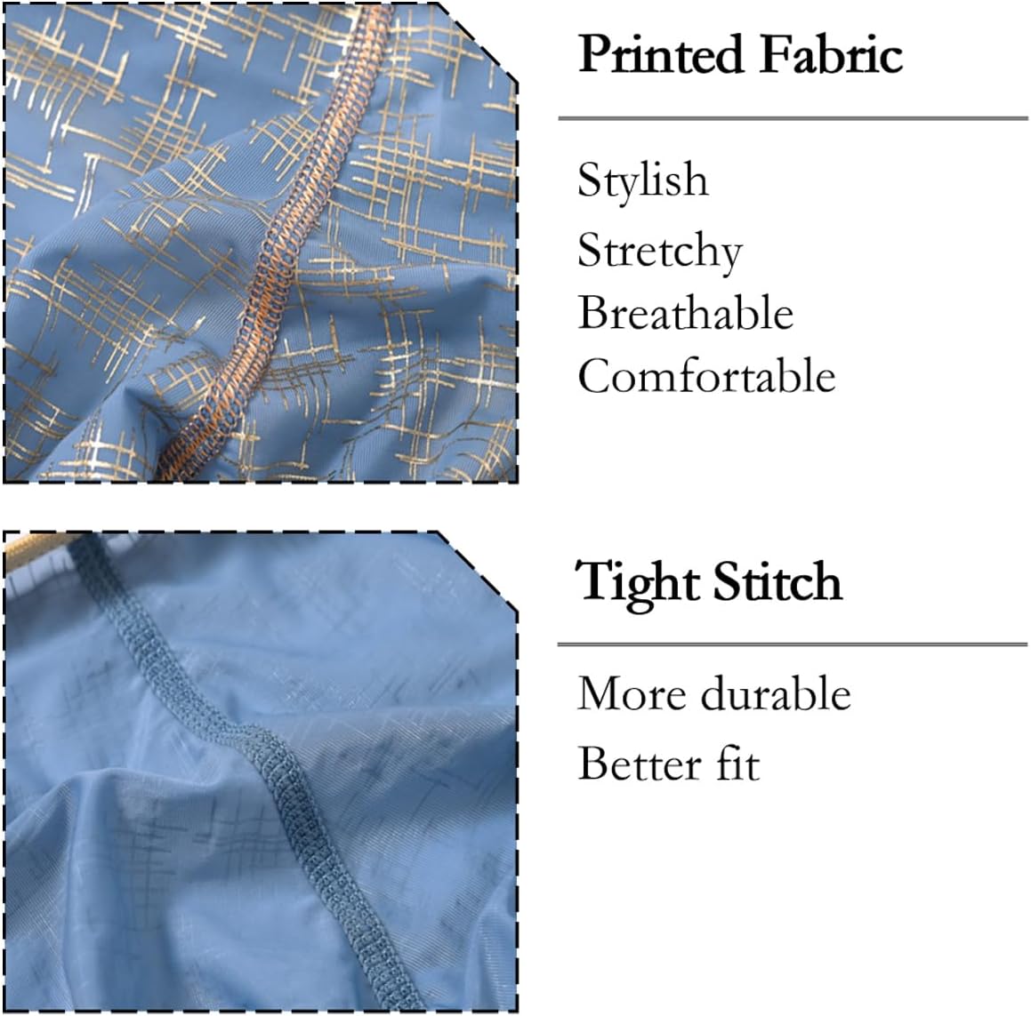 JINSHI Men's Sexy Thong Silky Ultra Thin Printed G-String Bulge Enhancing Pouch Thongs Low Rise T-back Breathable Underwear - Image 4