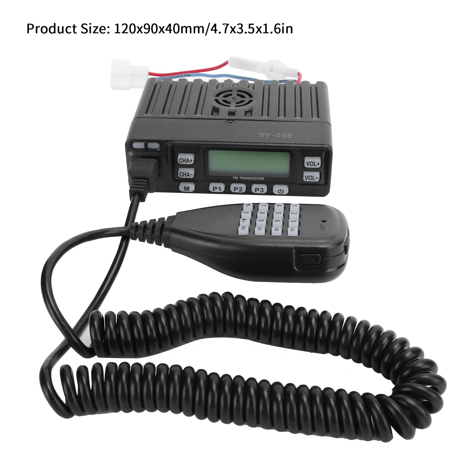 Dualband-Mobiltransceiver 136 Bis 174 MHz 400 480 MHz 25 W Funkgerät
