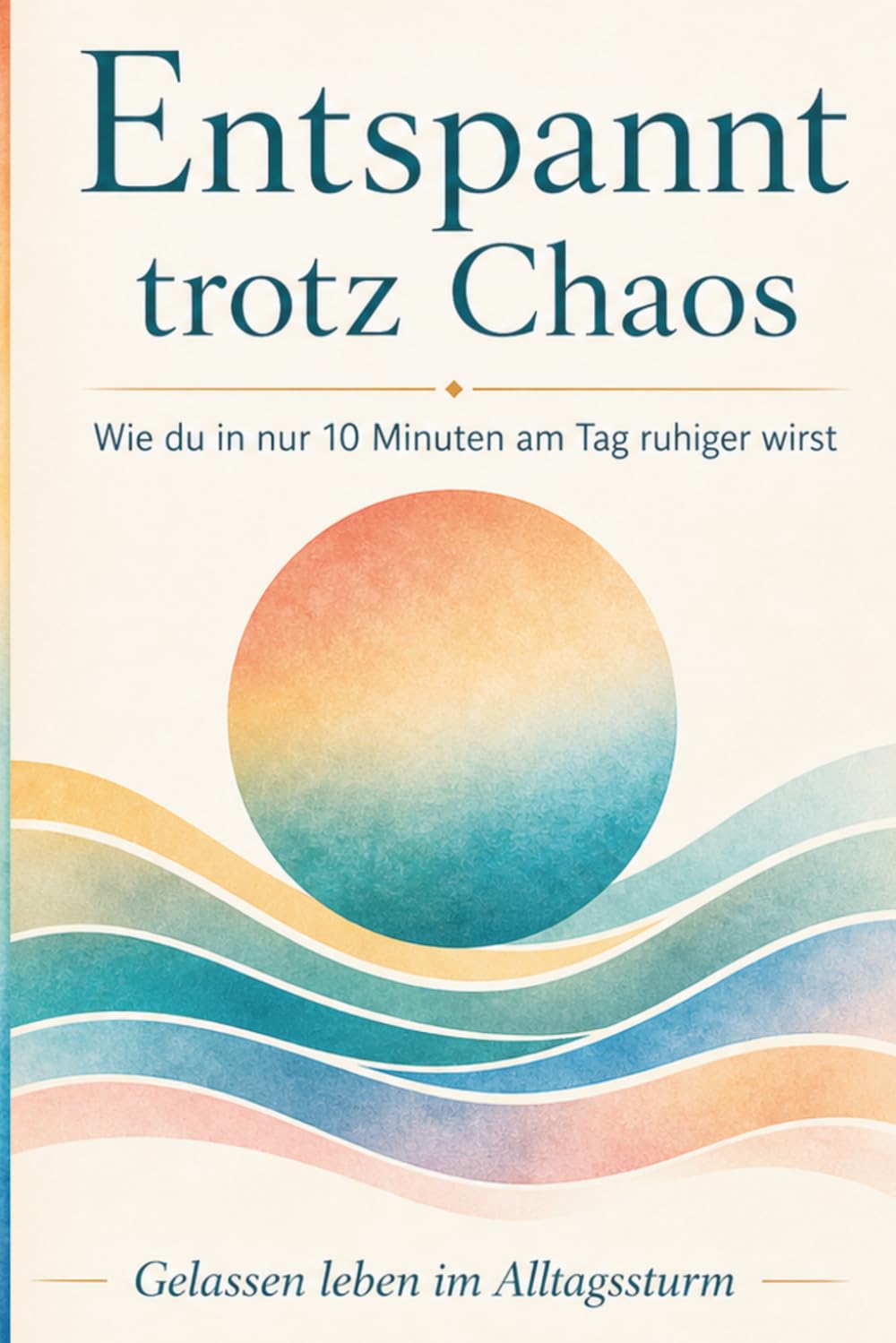 Entspannt trotz Chaos: Wie du in nur 10 Minuten am Tag ruhiger wirst. Gelassen leben im Alltagssturm.