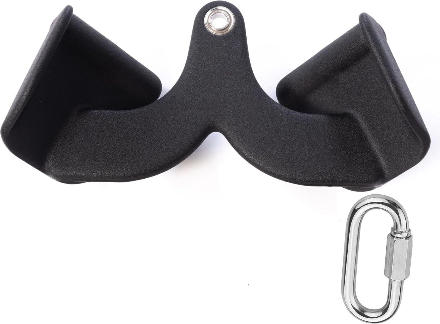 gymfreak LAT Pulldown Attachments, Thickened Ergonomic Back Tricep Training Handle Multi-Training Bar (Black)-image-20