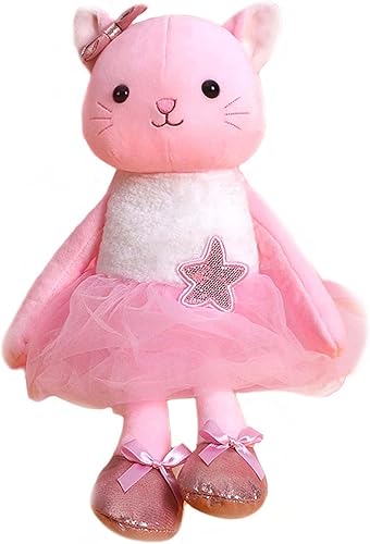 Miniatura 1 de Ruzucoda Muñecas de bailarina de peluche, gatito, gato, animales de peluche, juguetes de ballet para niñas, regalos de recital para niñas, 15.5