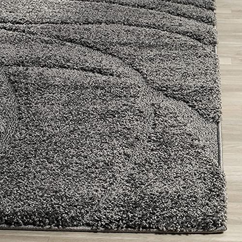 Image of 2x4 feet Soft Runner Rug for Living Room and Bedroom, Modern Indoor Floor Carpet with Non-Slip Backing, Comfortable Decorative Home Decor Rug, Easy Clean & Durable- (Zero Grey, Rectangular)