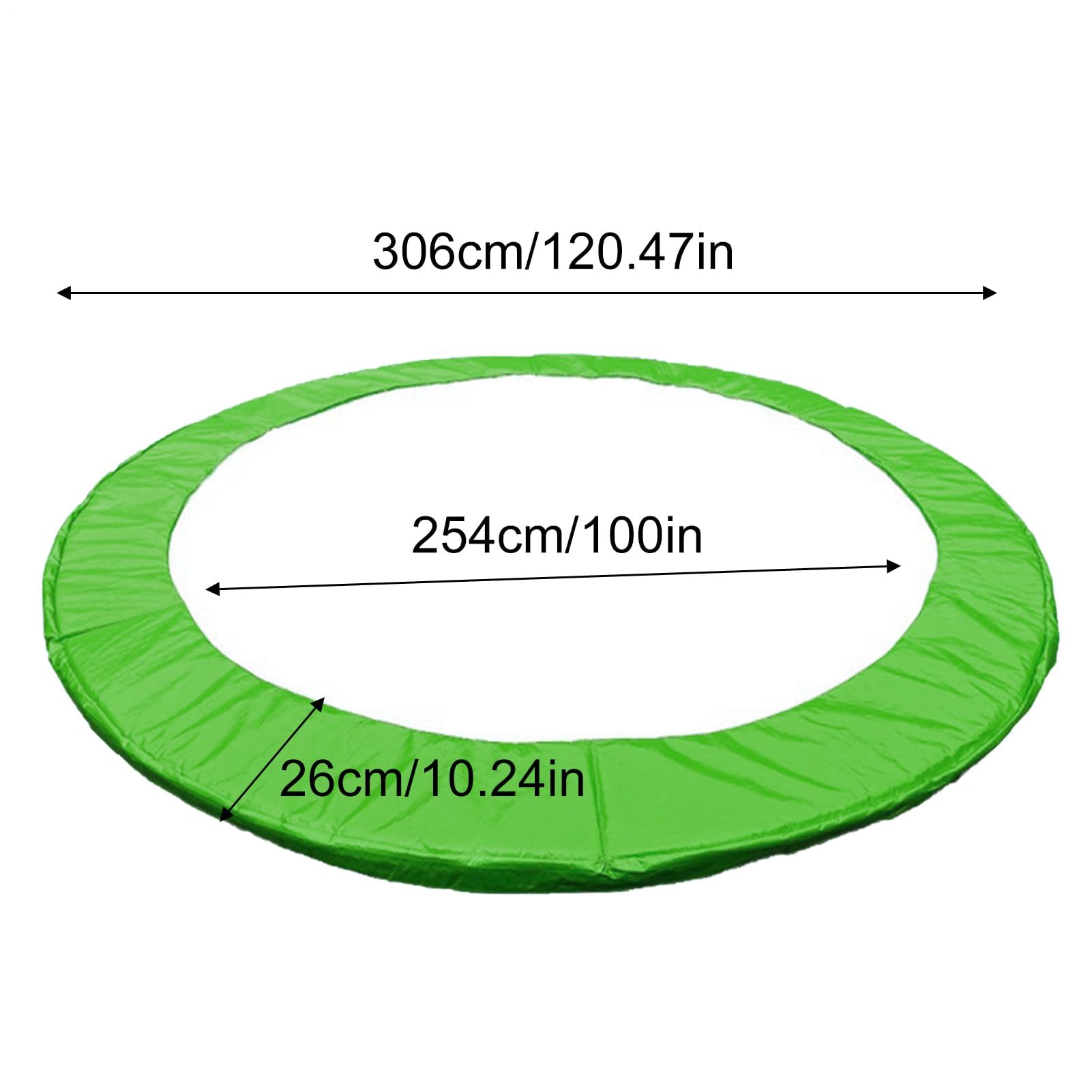 Cuscino per trampolino – Copertura di ricambio per molle – Resistente agli strappi Impermeabile Attrezzatura sportiva per Palestra Parco giochi cortile Parco – Accessori per trampolino