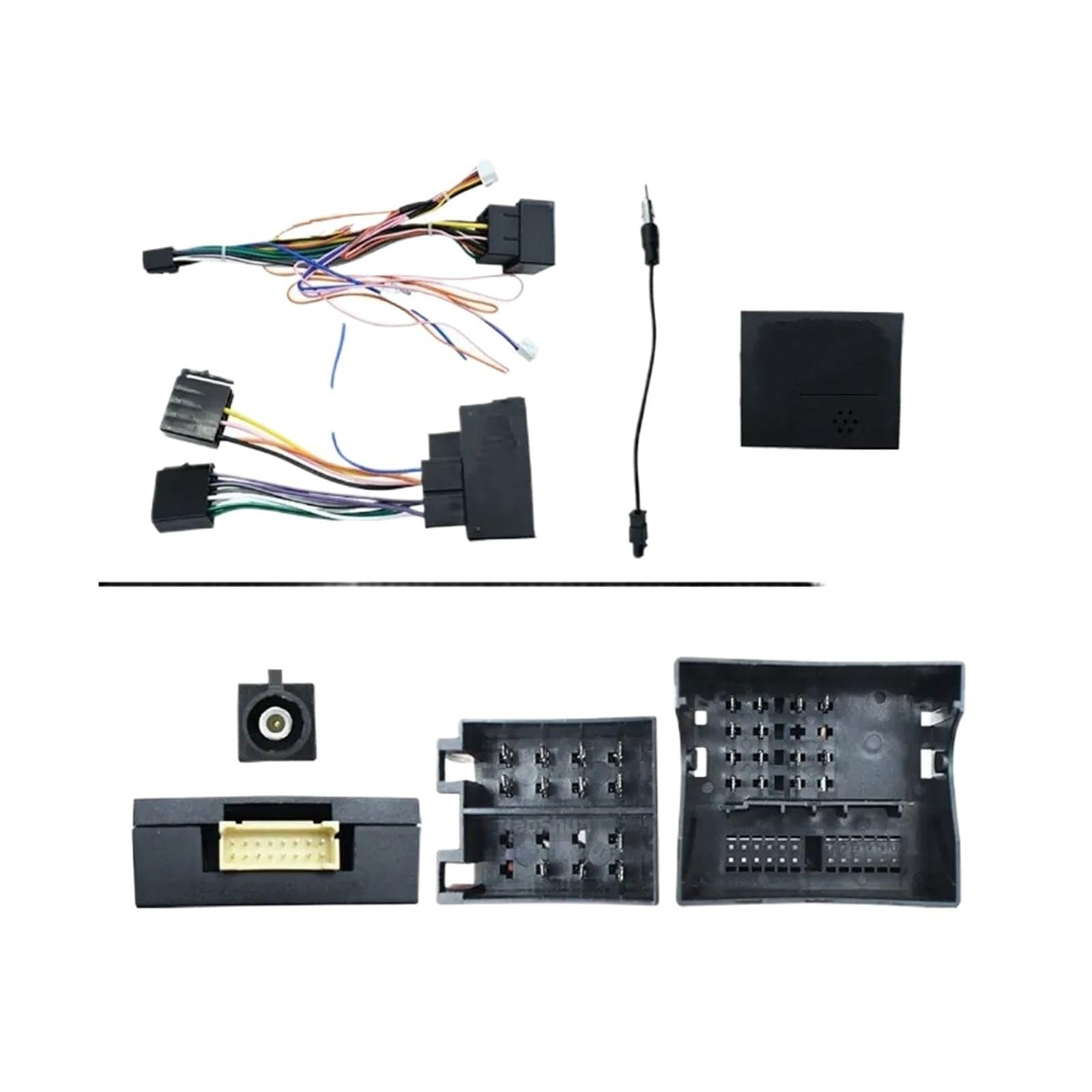 per VW Crafter Auto Radio Android Lettore Stereo Console Telaio Fascia 16PIN Adattatore Cablaggio Canbus Mascherina Autoradio(Only Cable Canbus)