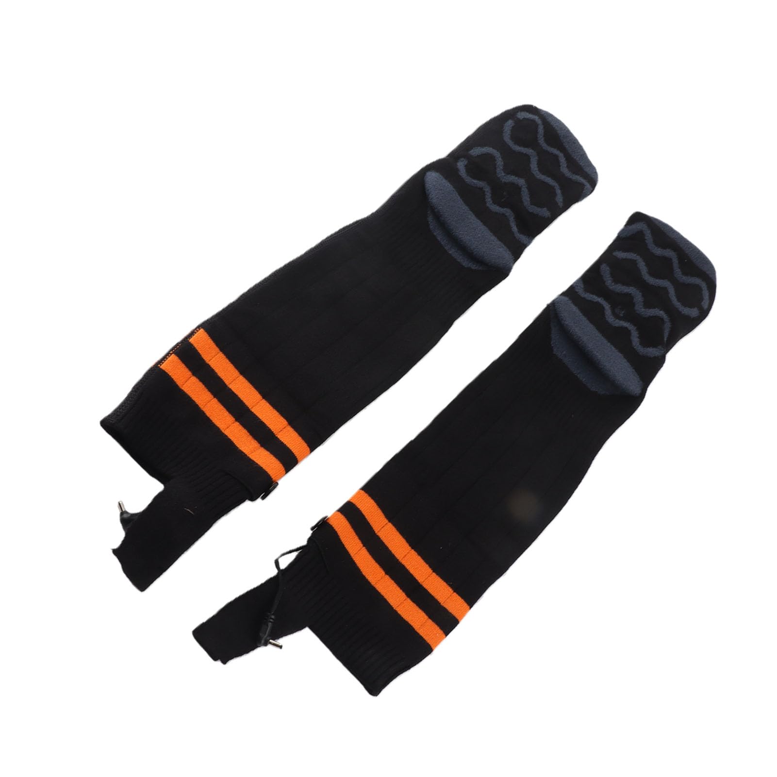 Chaussettes Chauffantes pour Hommes Femmes 4 Niveaux de Chaleur Chauffage électrique pour Hiver Voyage Camping Randonnée Polyester 2 Paquets