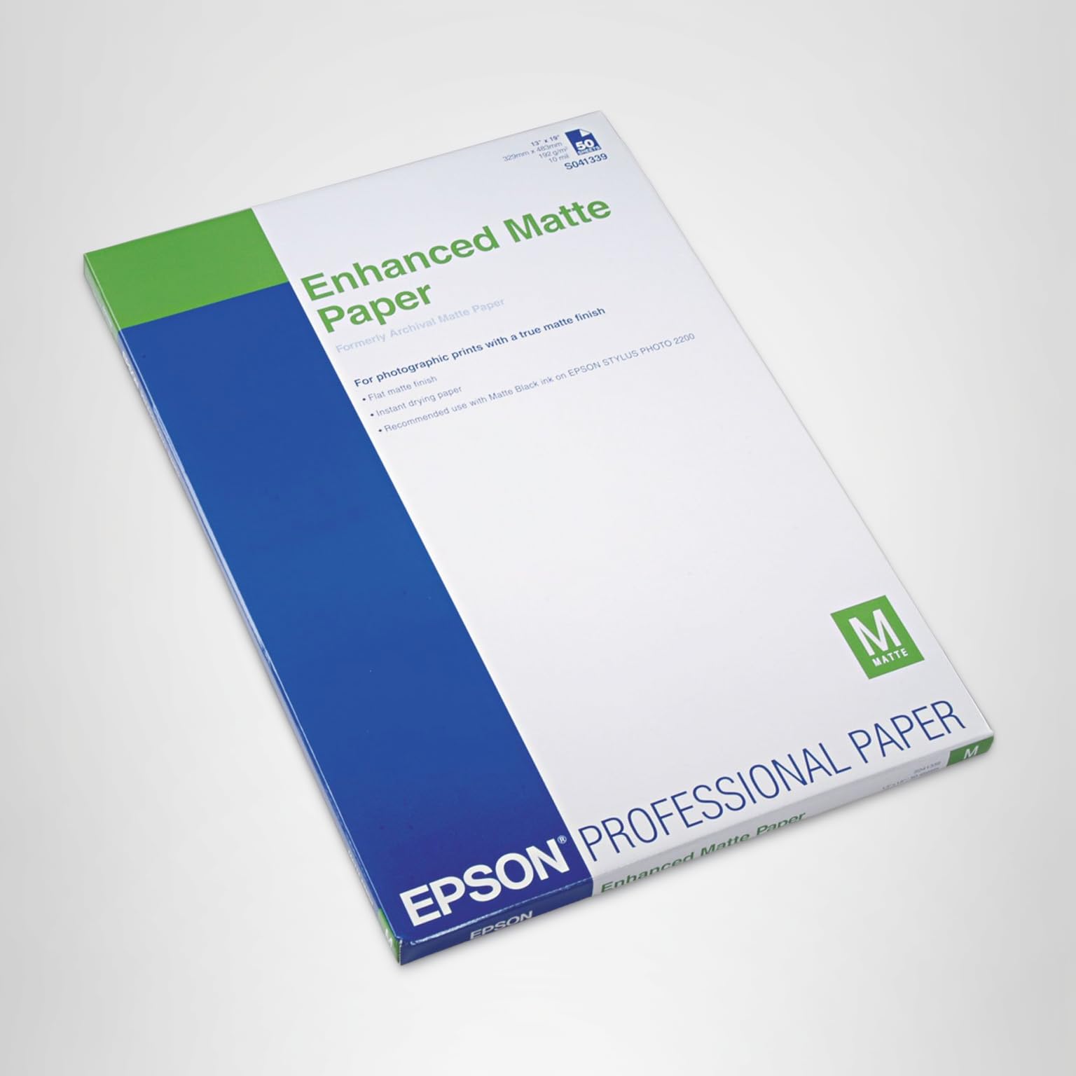Amazon.com : EPSON Matte Archival Photo Paper 13x19 50 Sheets