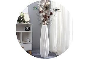 Tall Ceramic Vase: Modern Floor Decoration