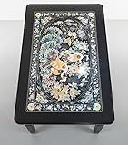 Lightweight Folding Table – Replica of Korean Antique Pearl Style (Laminated Design on Particle Wood)