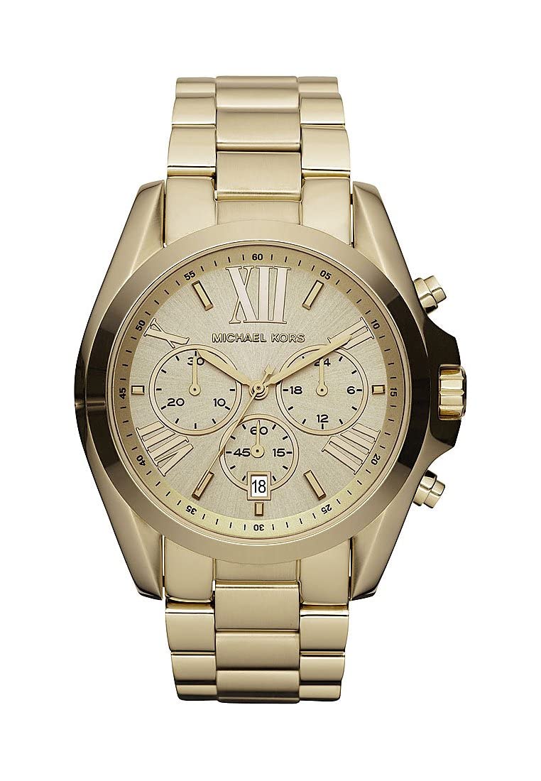 Bradshaw Women's Watch, Stainless Steel Chronograph Watch for Women with Steel or Leather Band