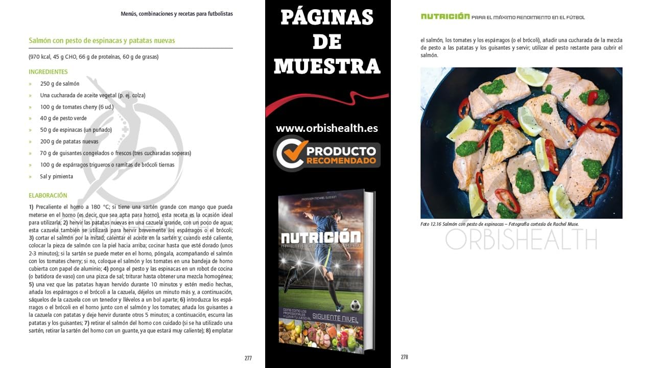 Nutrición para el máximo rendimiento en el fútbol. Come como los profesionales y lleva tu juego al siguiente nivel. (Nutrición Deportiva)