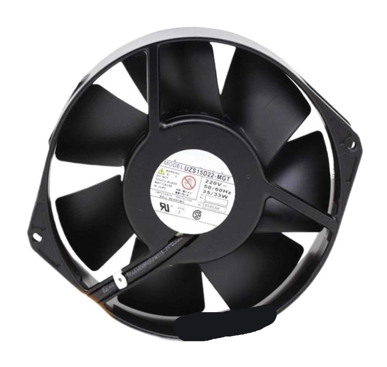 YMUGUEGH UZS15D22-MGT 150mm 220V AC Cooling Fan, 35/33W