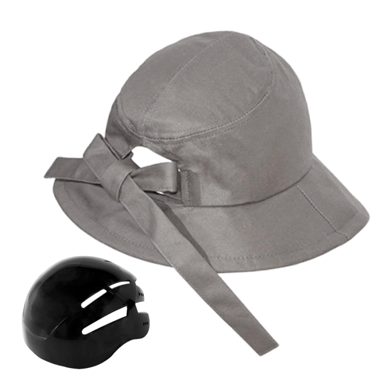 Casco de bicicleta con forma de sombrero que protege del sol y los impactos 8